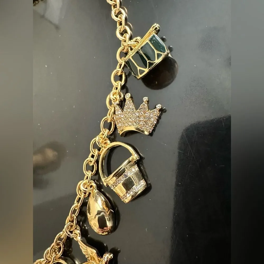 Talbots 12 Days of Christmas Charm Necklace - Picture 5 of 10